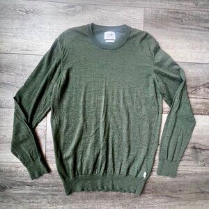 NN07 Italian Yarn Merino Wool Mens Sweater Soft Preppy Scholar Office Crewneck